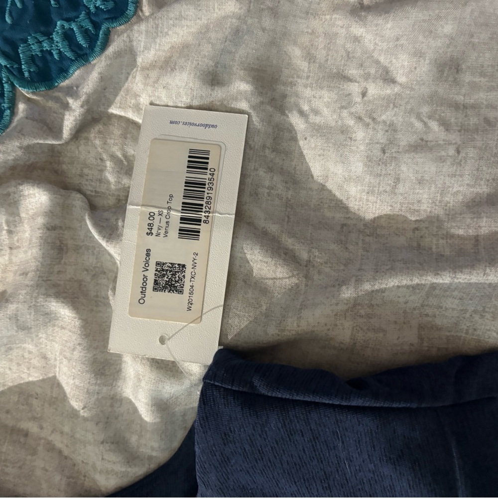 Outdoor voices tank/sports bra top